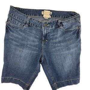Vintage YMI from City of Angels Bermuda Shorts Women's 33 Blue Jean Denim